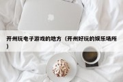 开州玩电子游戏的地方（开州好玩的娱乐场所）