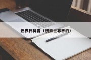 世界杯科普（搜索世界杯的）