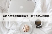 天地人电子游戏攻略大全（关于天地人的游戏）